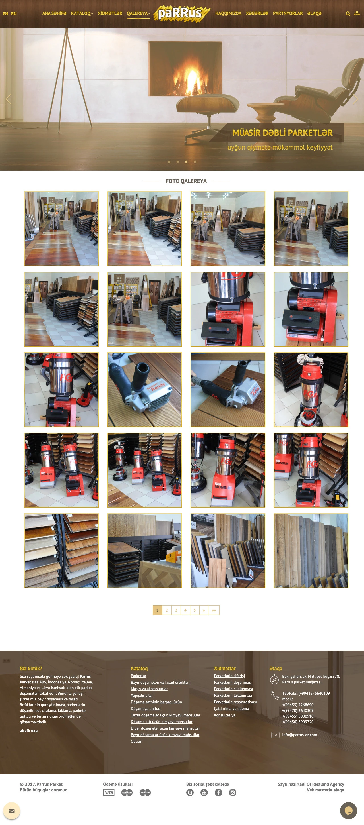 Parrus parket mağazasının saytı 5