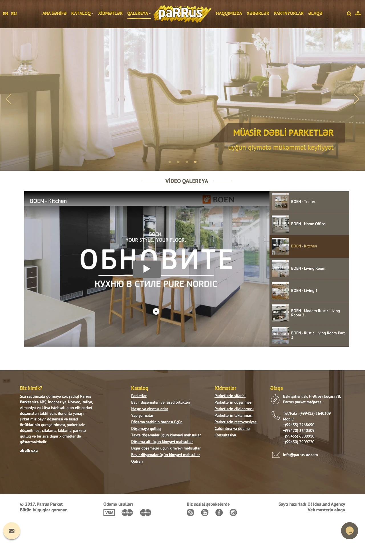 Parrus parket mağazasının saytı 6