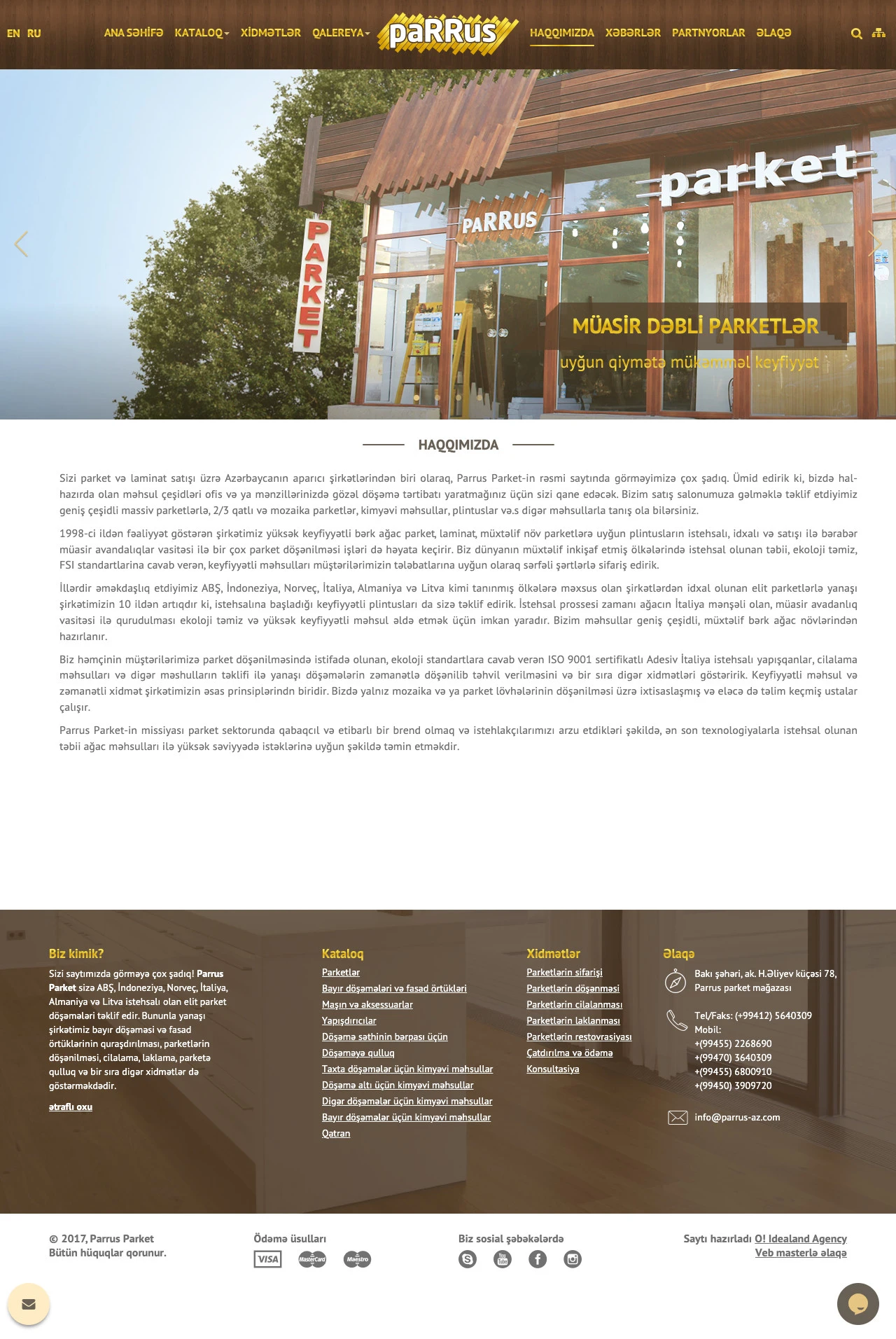 Parrus parket mağazasının saytı 7