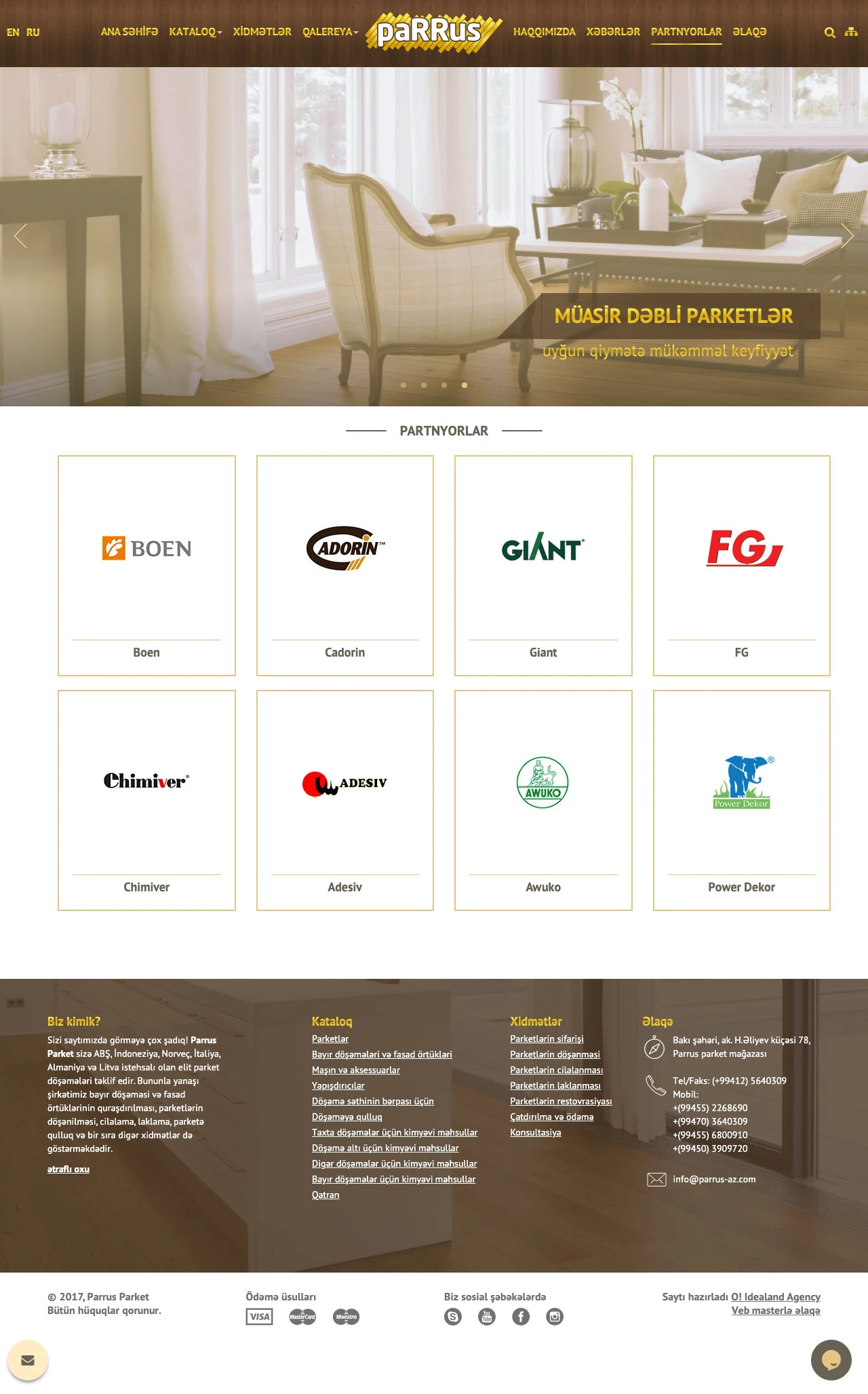 Parrus parket mağazasının saytı 9