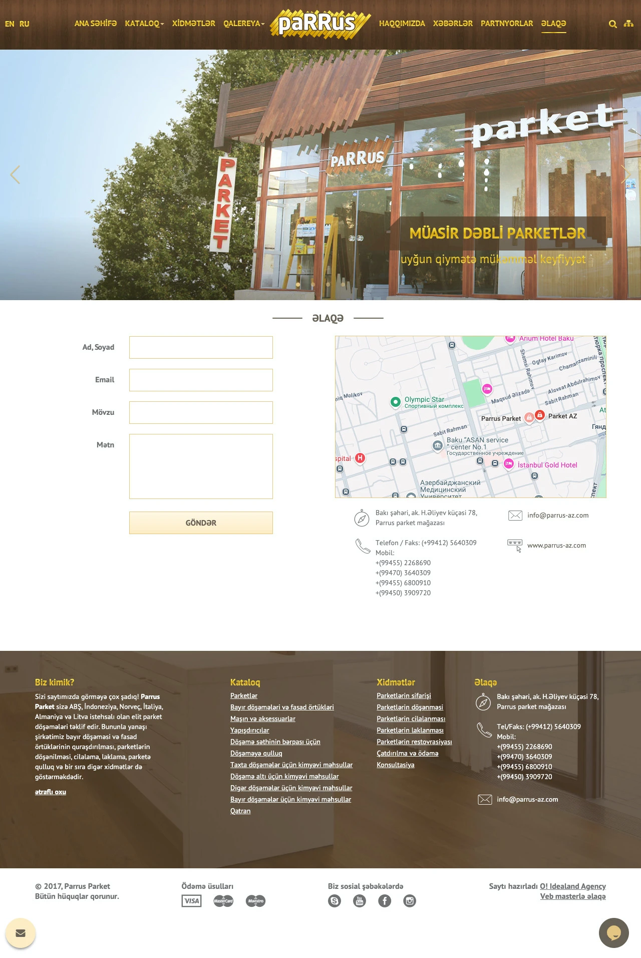 Parrus parket mağazasının saytı 10