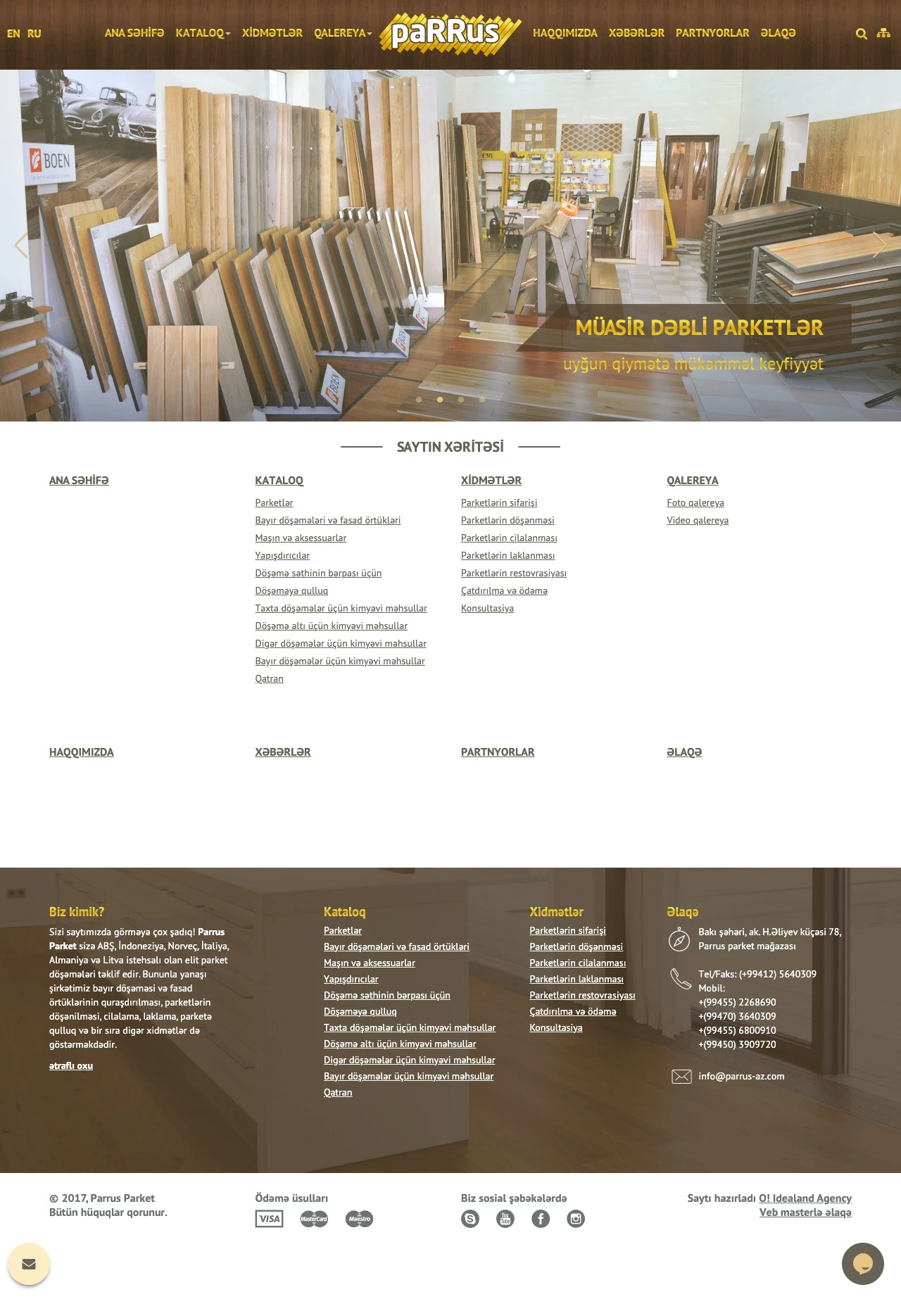 Parrus parket mağazasının saytı 11