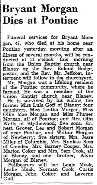 1938.04.14 - Bryant Morgan Dies at Pontiac.png