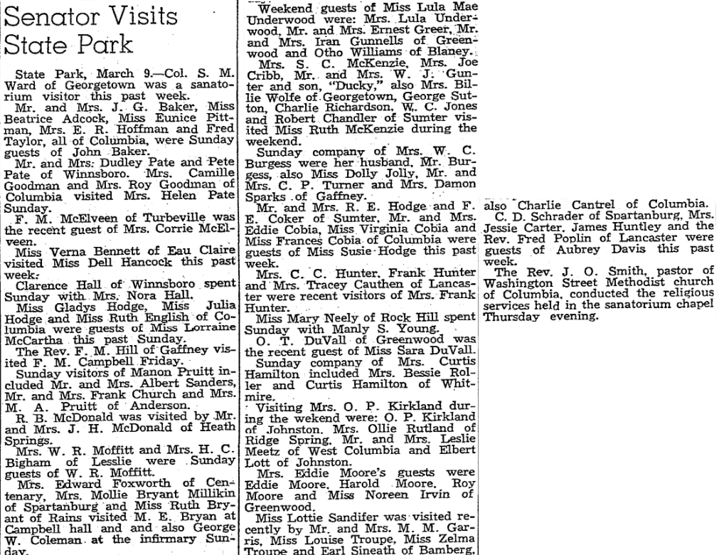 1940.03.10 - Senator Visits States Park