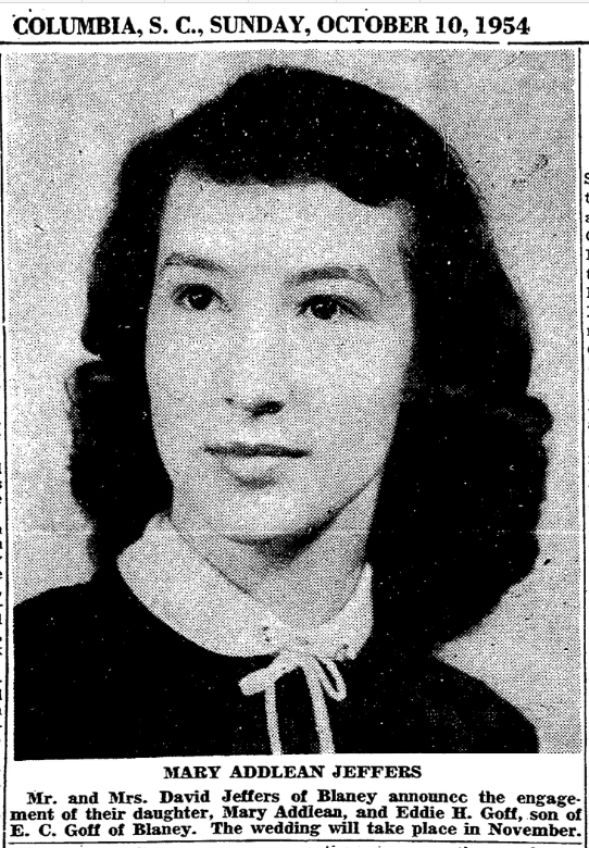 1954.10.10 - Mary Addlean Jeffers