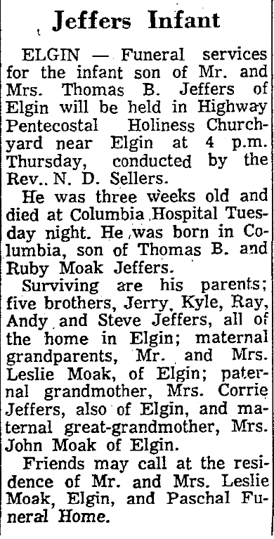 1965.09.09 - Jeffers Infant