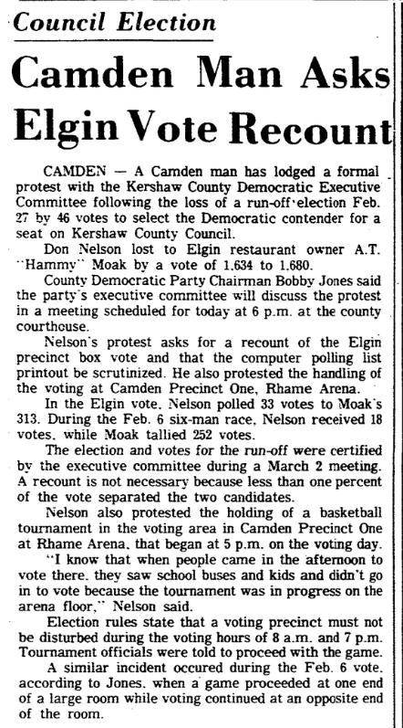 1979.03.08 - Camden Man Asks Elgin Vote Recount
