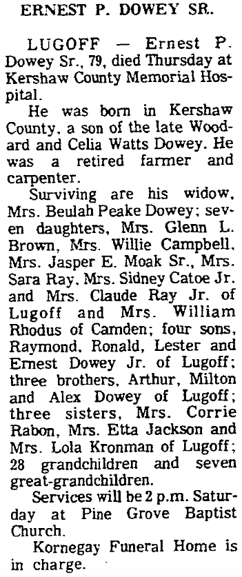 1980.01.11 - Ernest P Dowey sr.