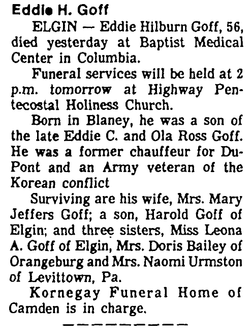 1982.10.08 - Eddie H Goff