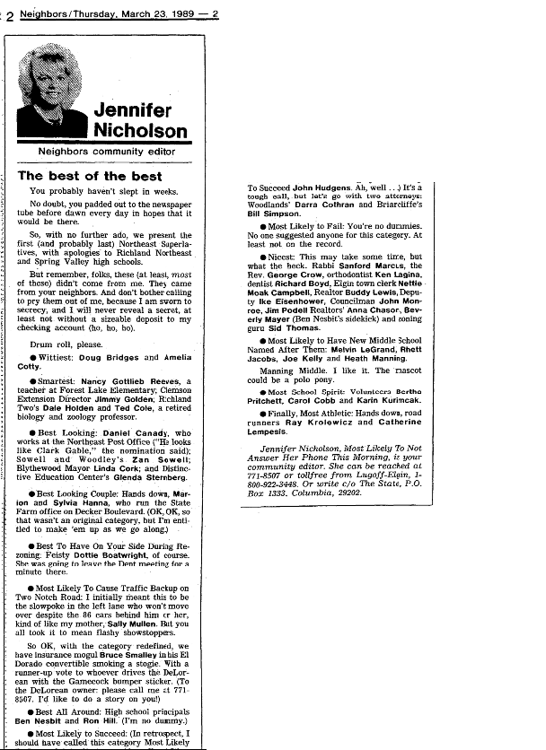 1989.03.23 - The best of the best