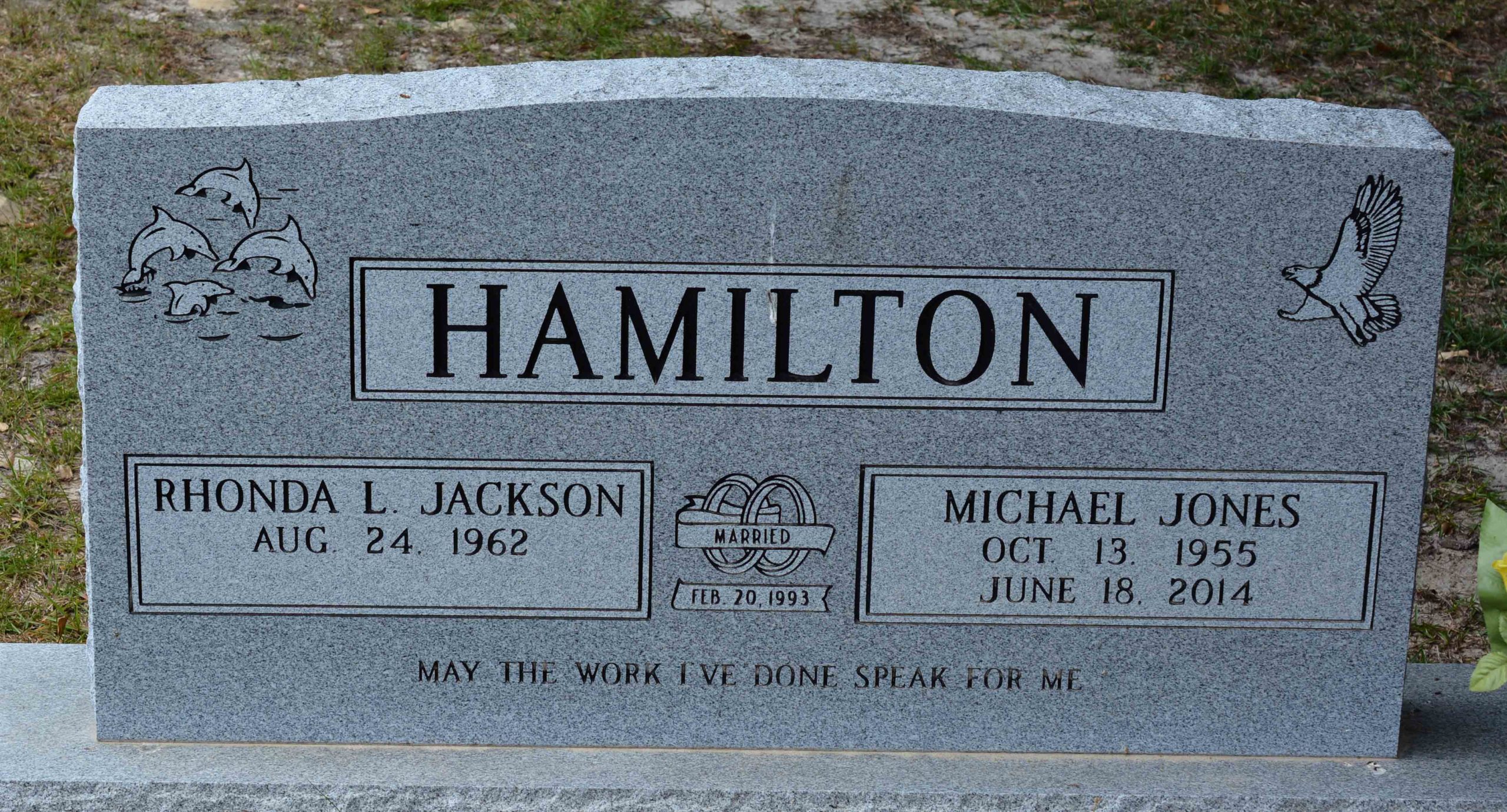 Rhonda L Jackson Hamilton and Michael Jones Hamilton