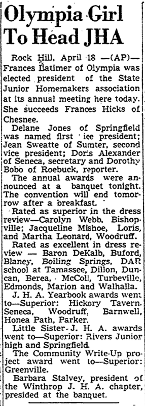 1942.04.19 - Olympia Girl To Head JHA