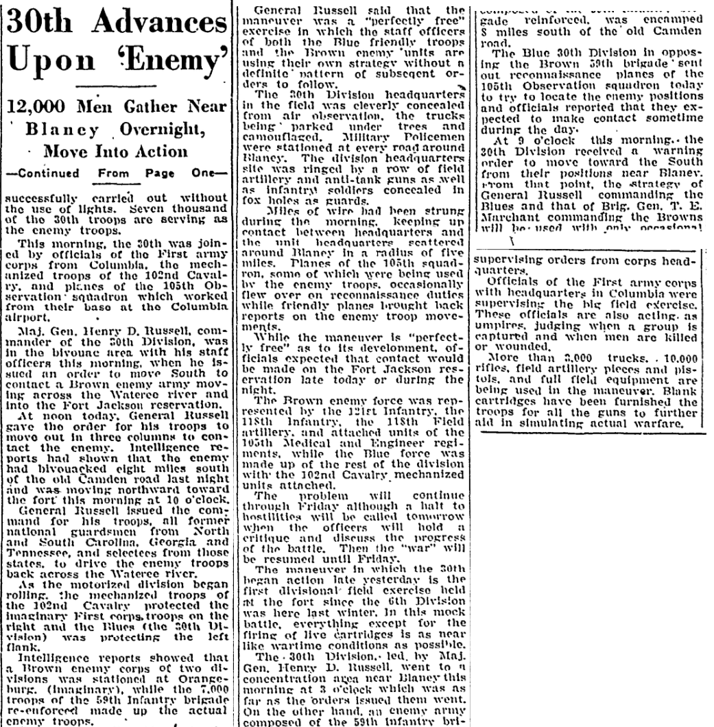 1942.04.29 - 30th Advances Upon Enemy