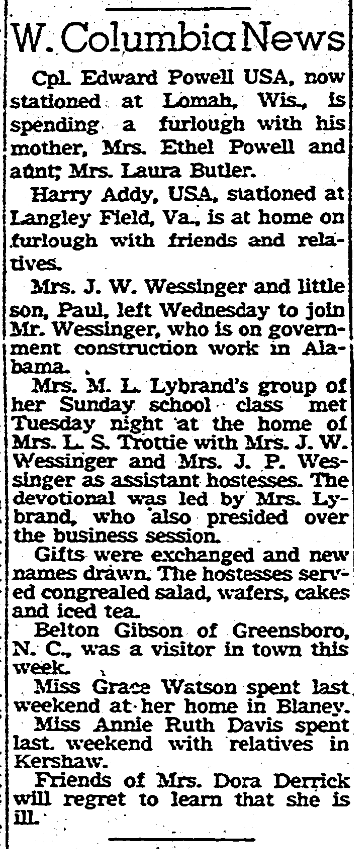 1943.04.23 - W Columbia News