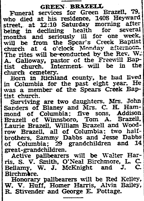 1946.04.21 - Green Brazell