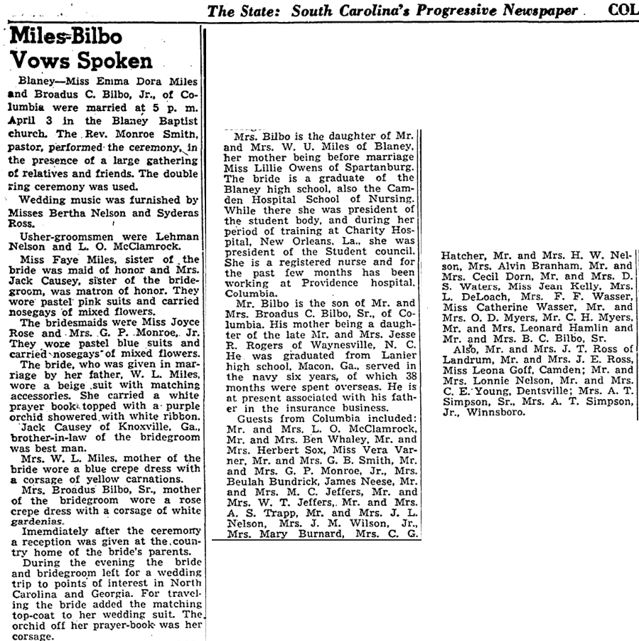 1949.04.17 - Miles Bilbo Vovs Spoken