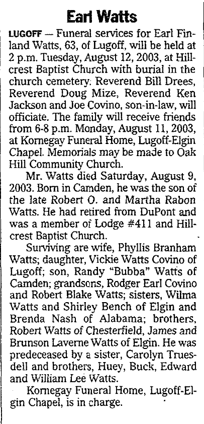 2003.08.11 - Earl Watts