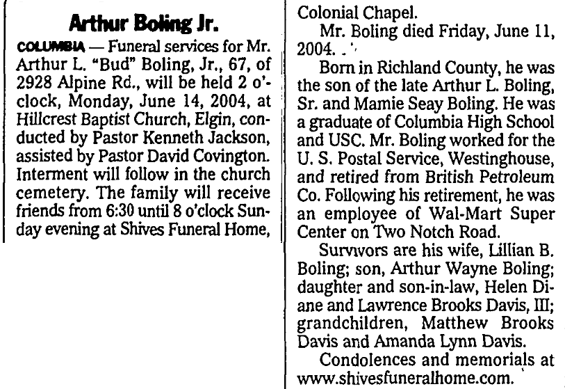 2004.06.13 - Arthur Boling Jr