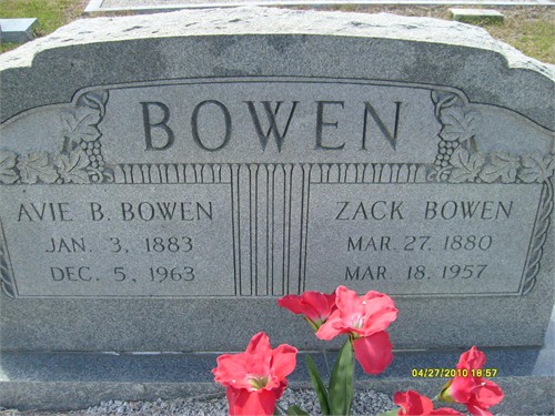 Avie B Bowen and Zack Bowen