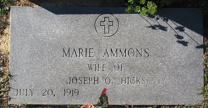 Marie Ammons Hicks