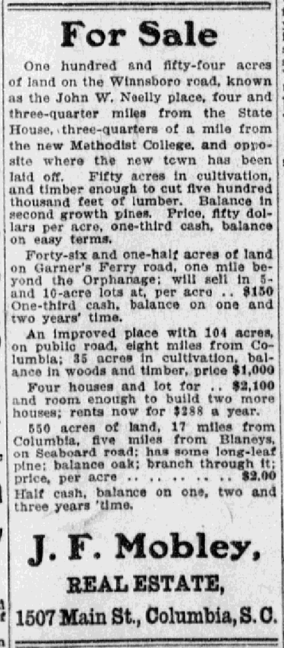 1907.04.07 - For Sale