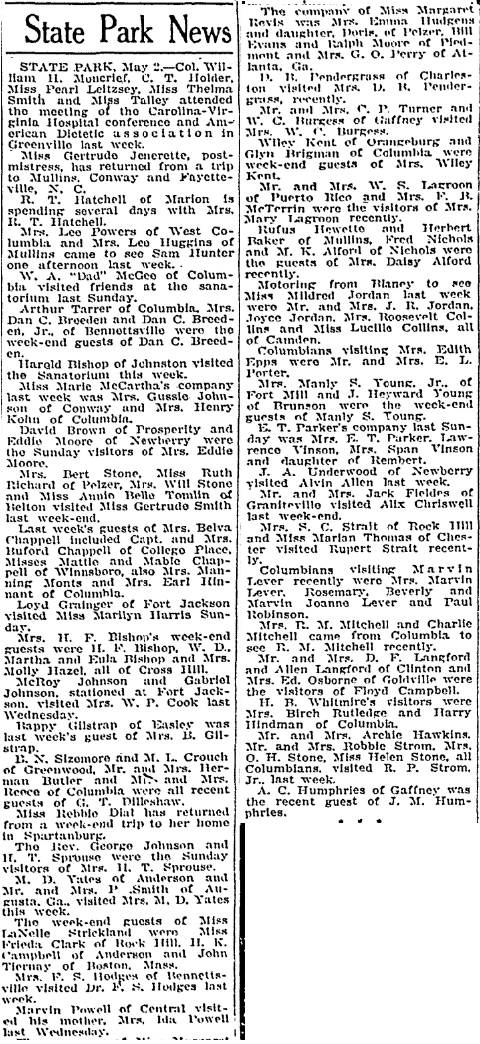 1941.05.02 - State Park News