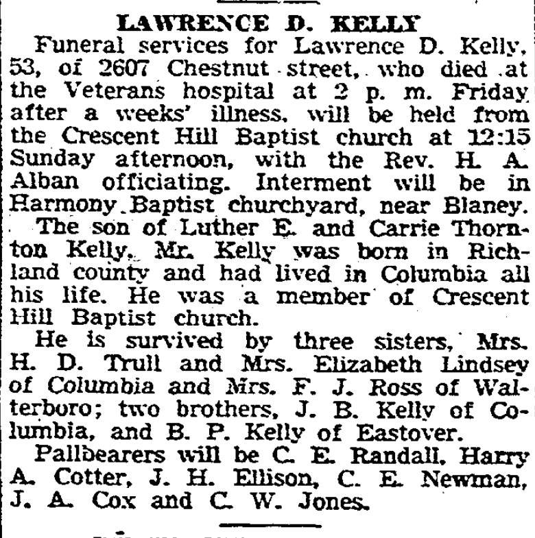 1946.04.28 - Lawrence D. Kelly