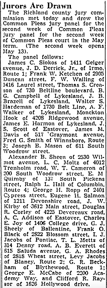 1946.04.30 - Jurors Are Drawn