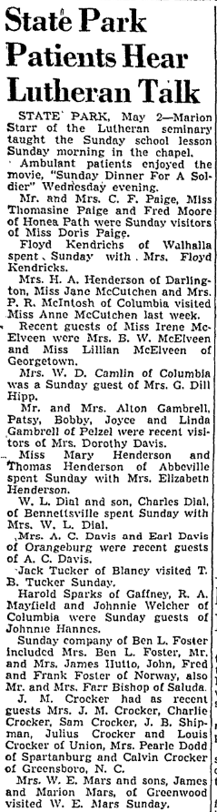 1946.05.02 - State Park Patients Hear Lutheran Talk