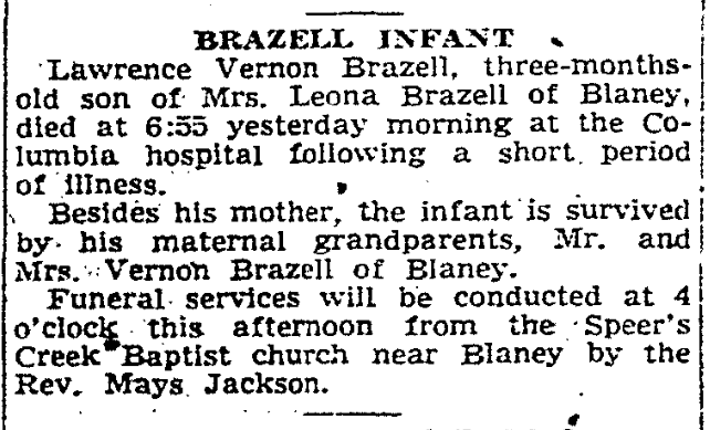 1948.04.27 - Brazell Infant
