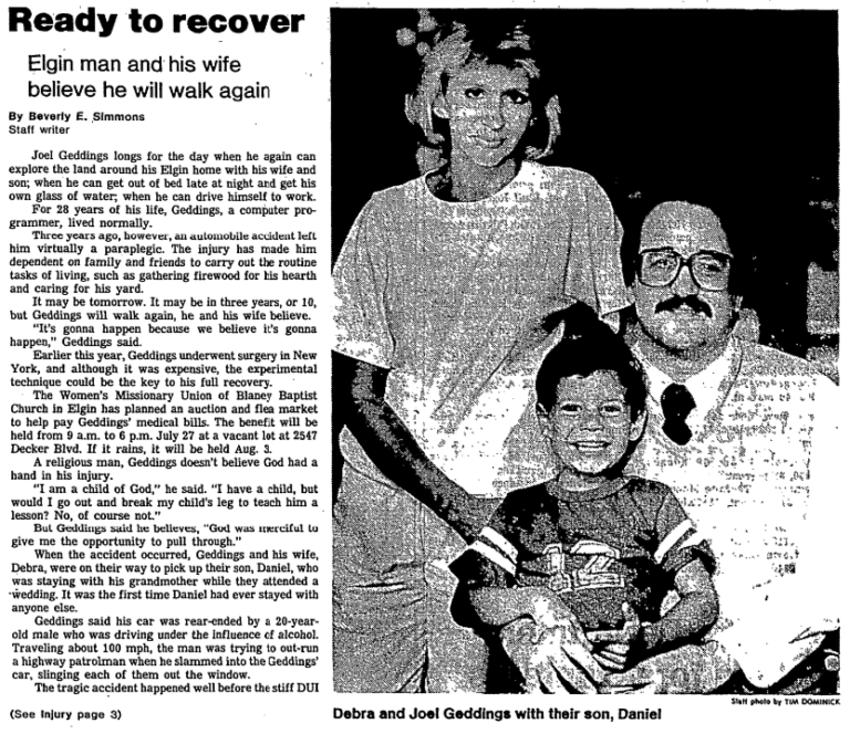 July 1985 Kershaw County, South Carolina History