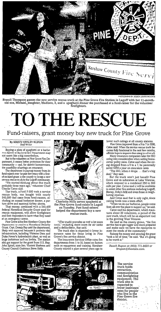 October 28, 2004 State (published as The State)
Columbia, South Carolina
Page 72