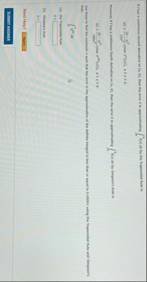 Points If f has a continusus secend derivative on