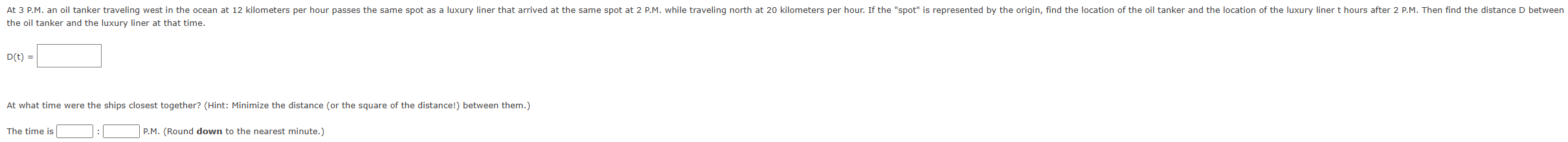 Ask a question... the oil tanker and the luxury