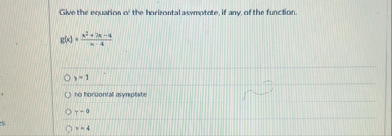 Give the equation of the horizontal asymptote, if