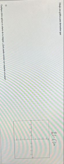 Dbuje una gratica para demostrar que: Explique