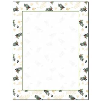 Berries and Holly Letterhead