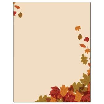 Corner of Leaves Letterhead