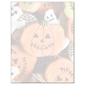 Halloween Cookies Letterhead
