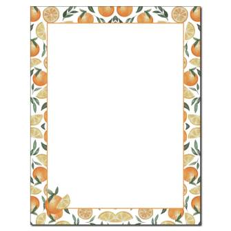 Italian Oranges Letterhead