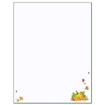 Leaf Pile Letterhead