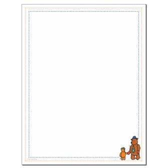 Papa Bear Letterhead