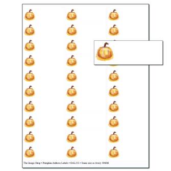 Pumpkin Address Labels
