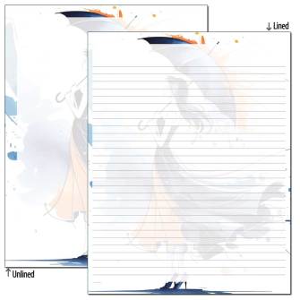 Rainy Day Woman Letterhead