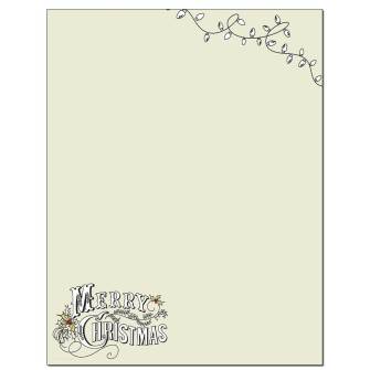 Timeless Christmas Letterhead