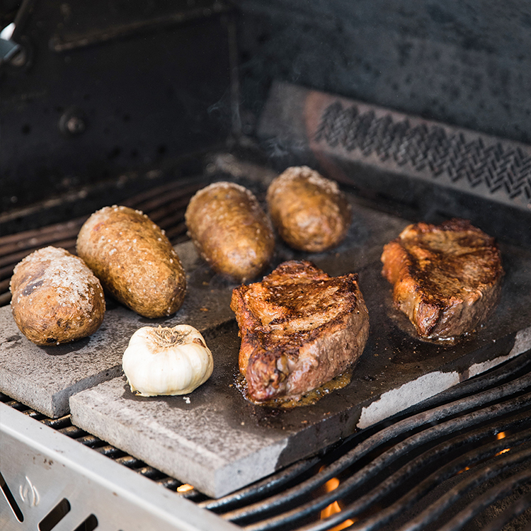 GRILL STONE RECIPE 2 New York Strip Steak with Chimichurri ON THE