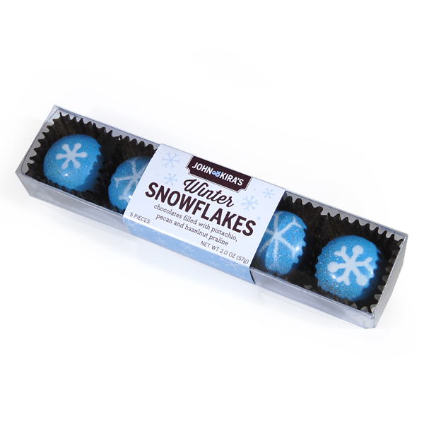Praline Snowflakes 5pc