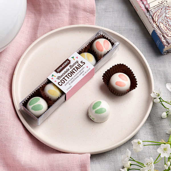 Product Image of Chocolate Cottontail Bunnies 5pc