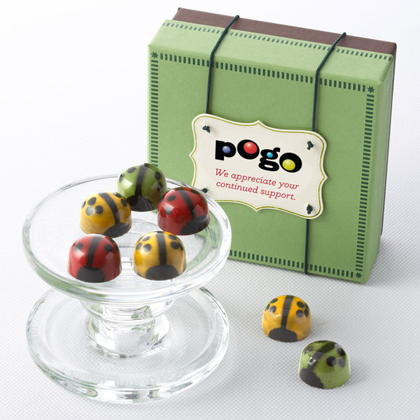 Product Image of Custom - Chocolate Ladybugs 9pc