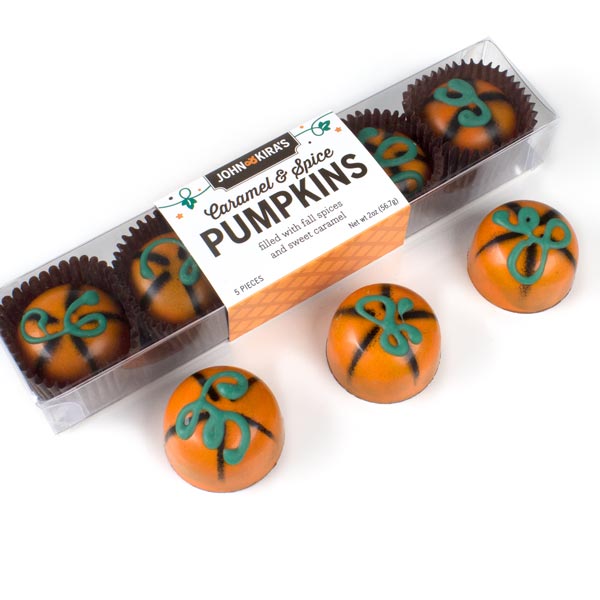Caramel Pumpkins 5pc
